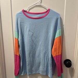 Colorful Long Sleeve Shirt